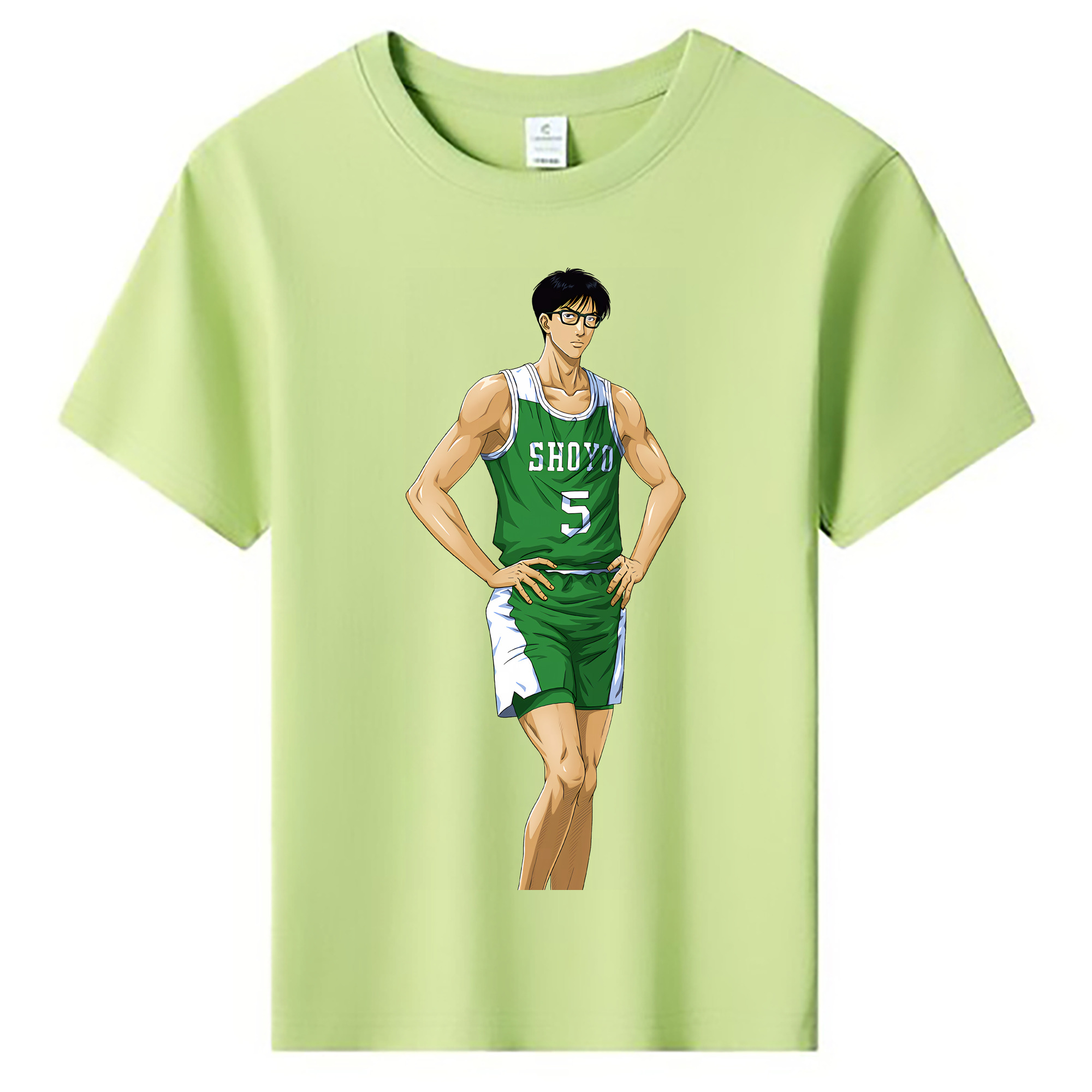 （画像用） SLAM DUNK／スラムダンク 綿100％キッズTシャツ（フロントプリント）